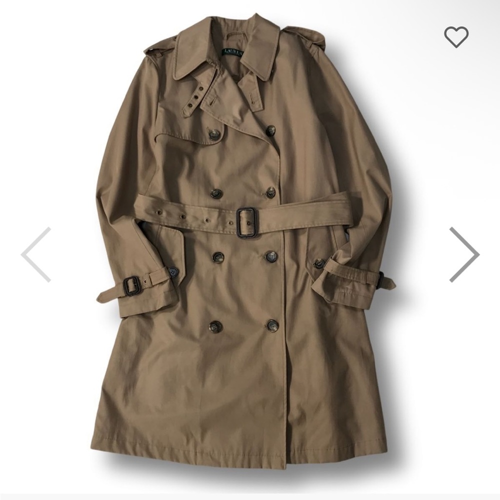 Ralph Lauren Tan Trench Coat JAPAN